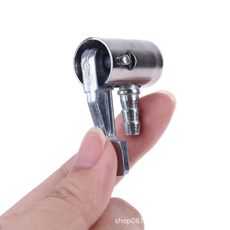 1/4 "locking metal air Chuck air compressor tire inflator with Barb joint tire Chuck