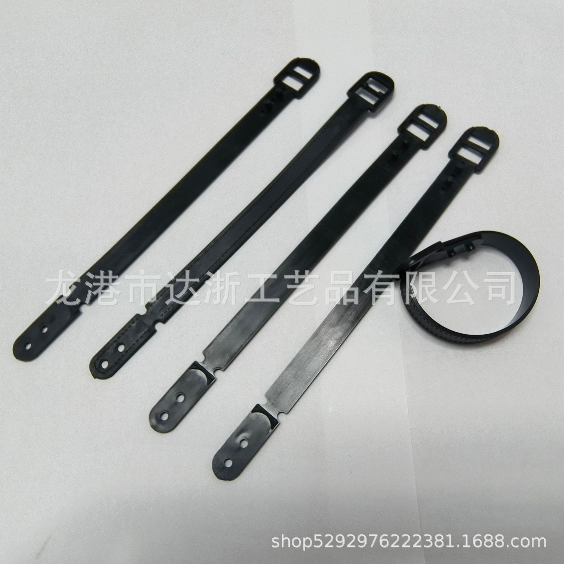 in stock Wholesale Luggage Tag Strap Colorful Plastic Hanging Strap Plastic Luggage Tag Strap PVC Strap Gift Belt