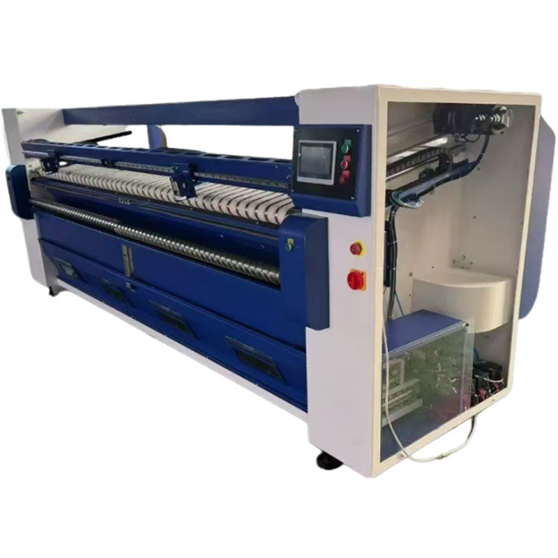 3.3m Single Station Cloth Feeding Machine Hotel Laundry Plant Supporting Equipment Fully Automatic Cloth Feeding Machine Auxiliary Bed Sheet Equipment