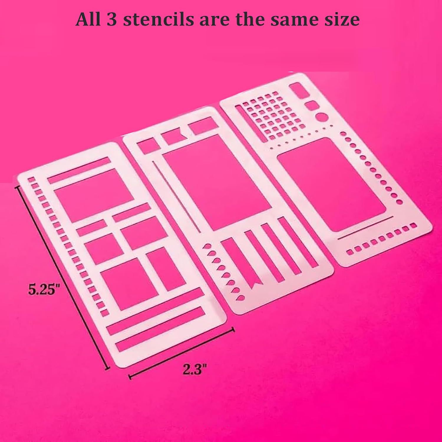 Cross-Border Amazon Creative Portable Flexible Record Template Flexible Record Template Ruler