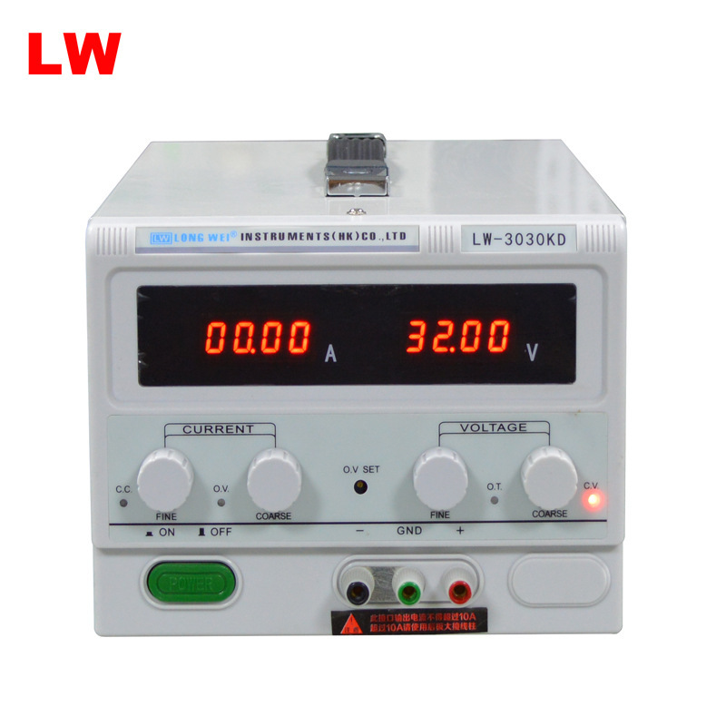 Lw3030Kd Longwei Dc Regulated Switching Power Supply 30V30A Electroplating Aging Test Led Power Supply