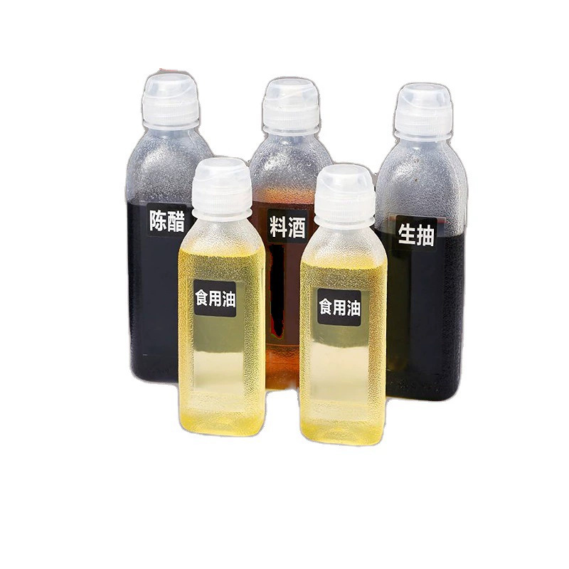 Scream Oil Pot for Oil Control and High Temperature Resistance, Kitchen Household Scream Oil Bottle with Measuring Control, Seasoning Set Wholesale