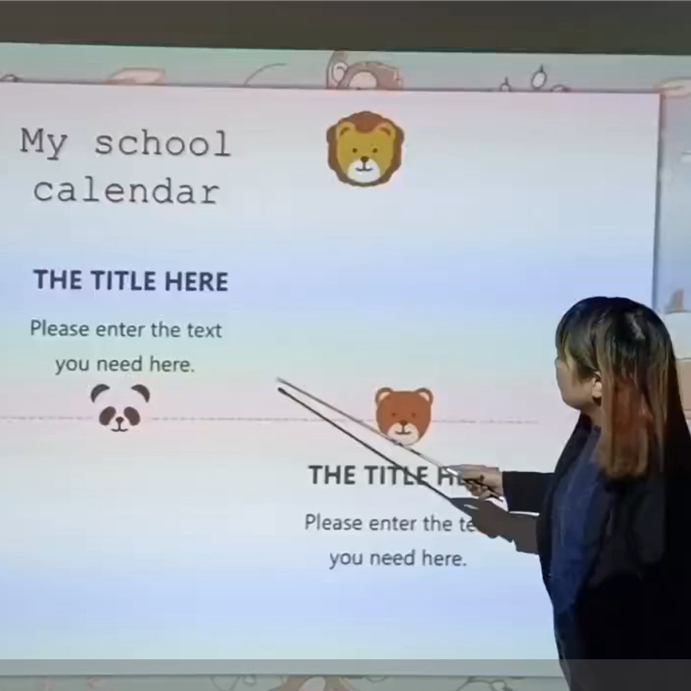 Multimedia Teaching School Classroom Conference Room Portable Electronic Whiteboard Infrared Touch High-Definition Interactive Interactive