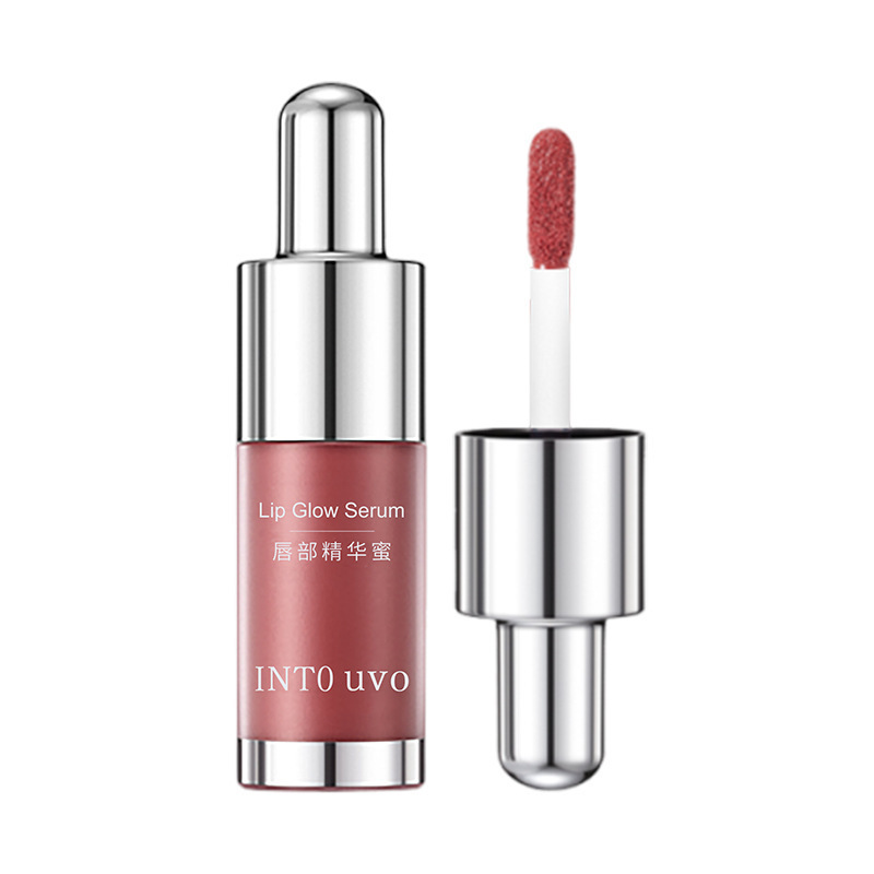 Into Uvo Soft and Translucent Lip Essence Lip Gloss Non-Stick Cup Waterproof Non-Wipeable Moisturizing and Brightening Lip Glaze