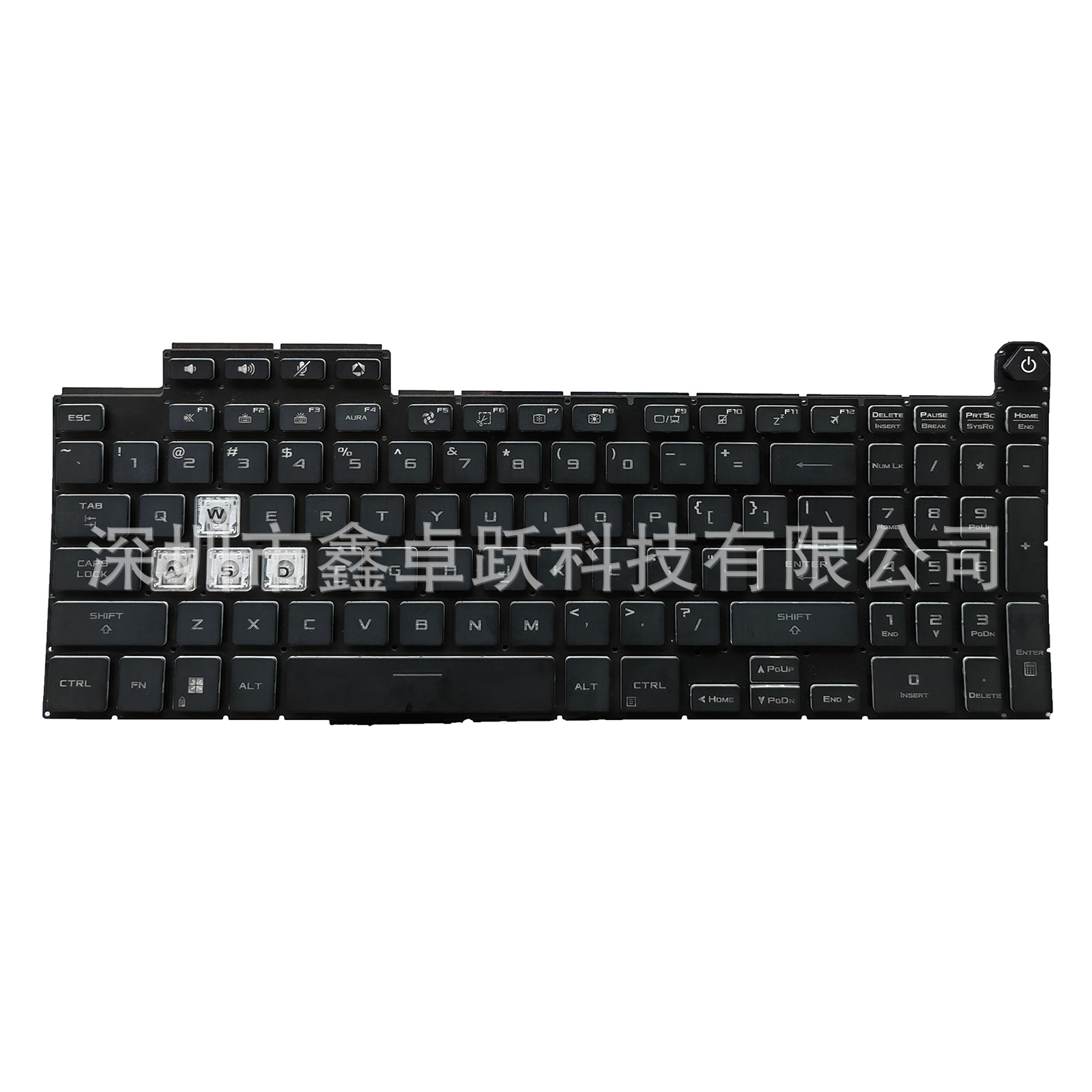 US applicable to Asus TUF Gaming A15 F15 FA507 FA507R FX507 FX507R keyboard