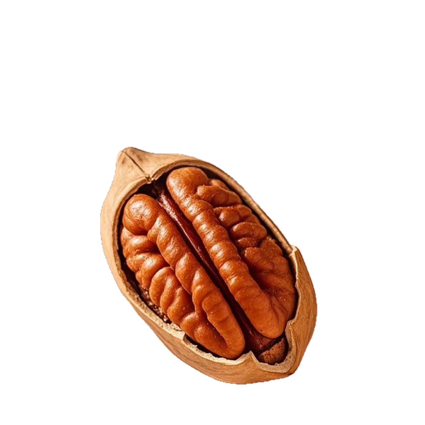 Pecan Cream Flavored Nuts New Year's Goods Whole Box Batch 5kg Thin Shell Hand-Peeled Pecans Canned Longevity