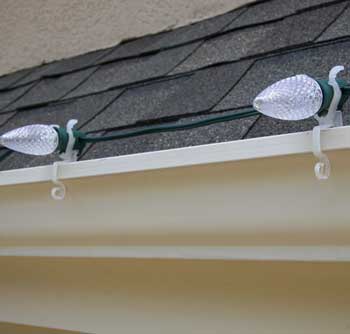 PP clip plus for Christmas lights string E12/E17 and mini lights string