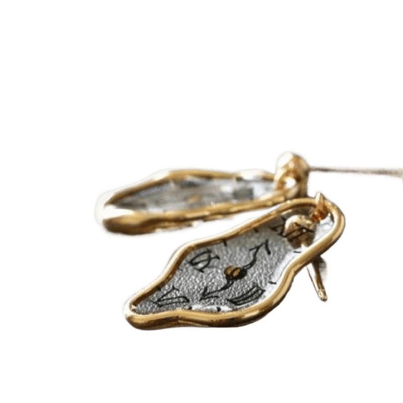 Clock Jewelry, Handmade Earrings, Personalized Simple and Fashionable Drop Shipping, Handmade Earrings Wholesale Drop Shipping, Free Shipping to Your Home