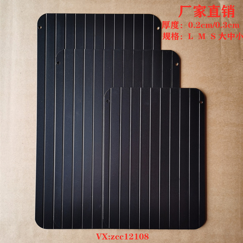 Cross-Border Kitchen Quick Thawing Board Household Meat Defrosting Fast Seafood Steak Defrosting Natural Thawing Plate Chopping Board