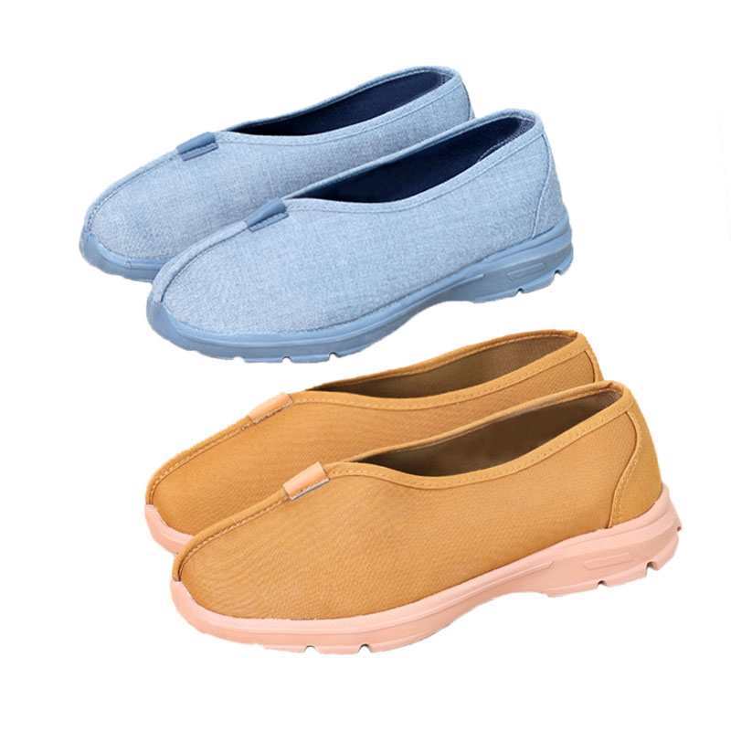 Yuan Si Fan Monk Shoes for Men, Arhat Shoes, Nun Shoes, Spring and Autumn Monk Shoes, Winter Cotton and Linen Soft Sole Shoes for Lay Women
