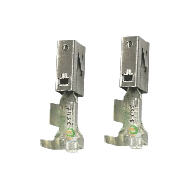 Heju New Energy Vehicle Low-Voltage Terminal Female Terminal 0.1mm Precision High Temperature Resistant/Anti-Corrosion Wiring Harness Terminal