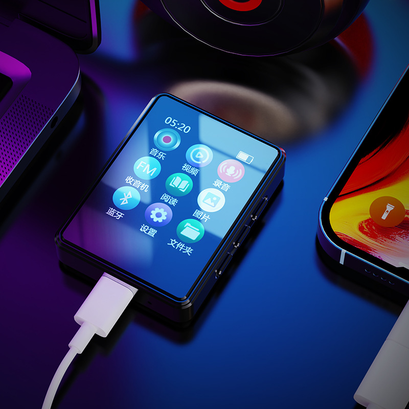 (Private Model) Manufacturer Wholesale Mp4 Walkman Music Player Bluetooth Radio Portable Mp3