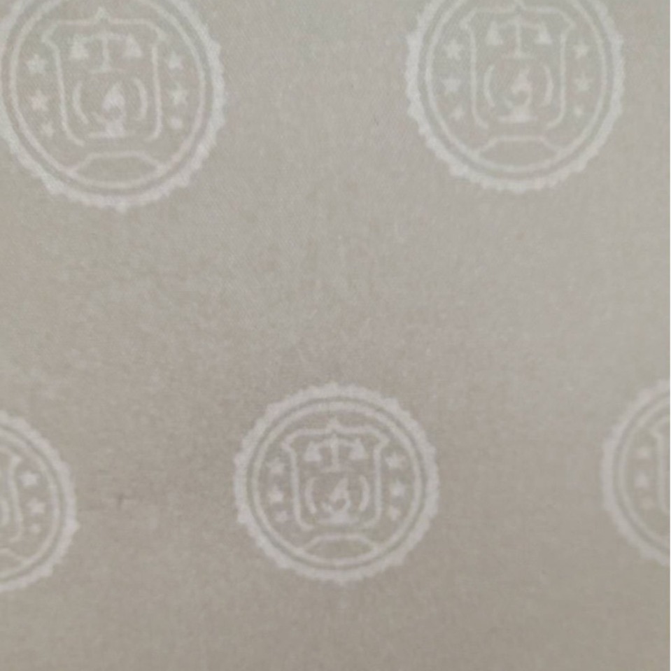 Anti-Counterfeiting Certificate Invisible Color Fiber Watermark Logo Voucher