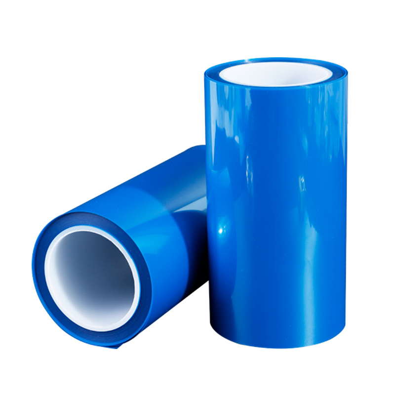 Double silicon anti-static blue release film PET silicone oil high temperature die cutting