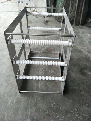 Touch Screen Glass Frame Stainless Steel Turnover Cleaning Frame Ultrasonic Cleaning Basket Turnover Cleaning Frame Manufacturer Wholesale