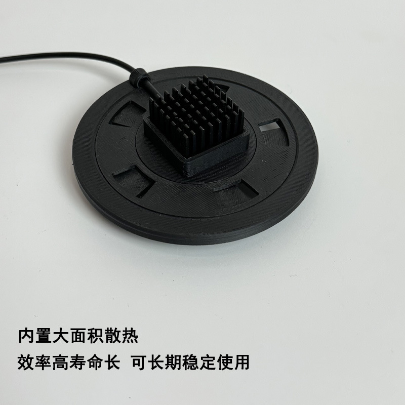 Moss Plant Light Breathable Eco Bottle Light Glass Micro Landscape Spotlight USB Fish Cylinder Light LED Water Plant Light Night Light