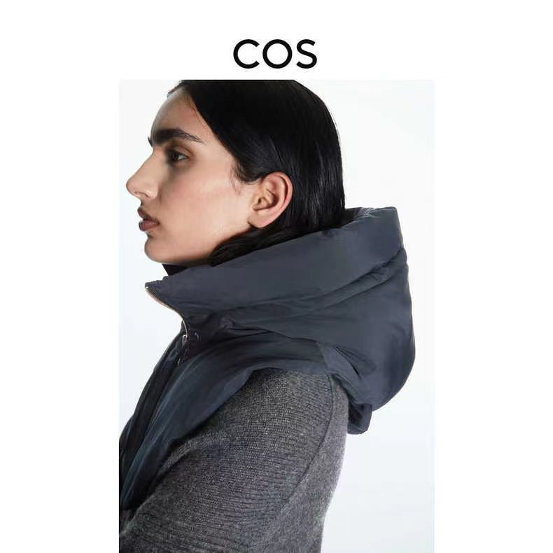 Down Cotton Cold-proof Hat Warm Matching Coat False Collar Cap Thickened Windproof Outdoor Riding Men's and Women's Same Style Baotou Hat