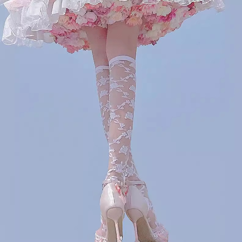 Популярные носки Лолита, можно комбинировать при покупке, бесплатная доставка