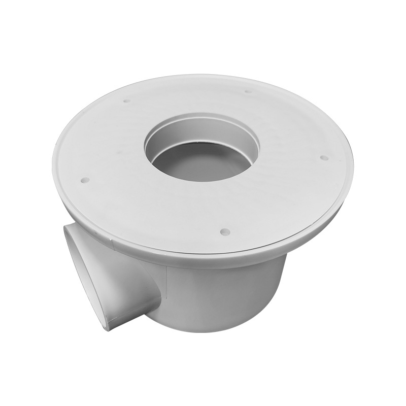 A004 canvas pool drain fish pond floor drain factory direct supply high density fish breeding toilet with core cover