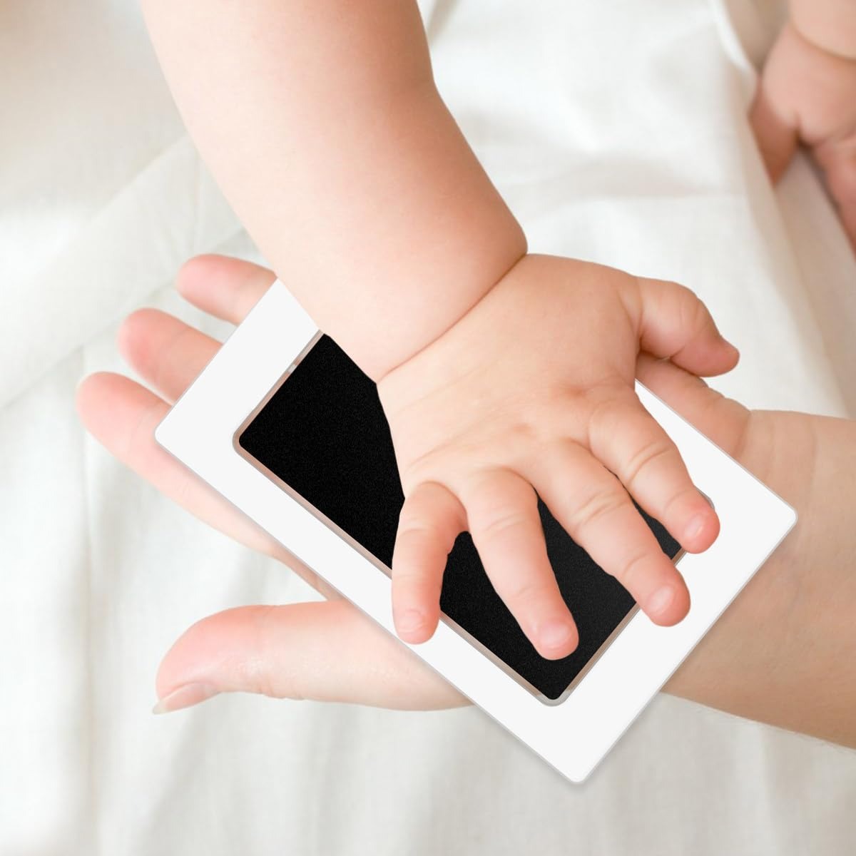 Wholesale Baby No-Wash Safe Special Ink Pad Baby Card Hand and Foot Print Ink Newborn Commemorative Postcard