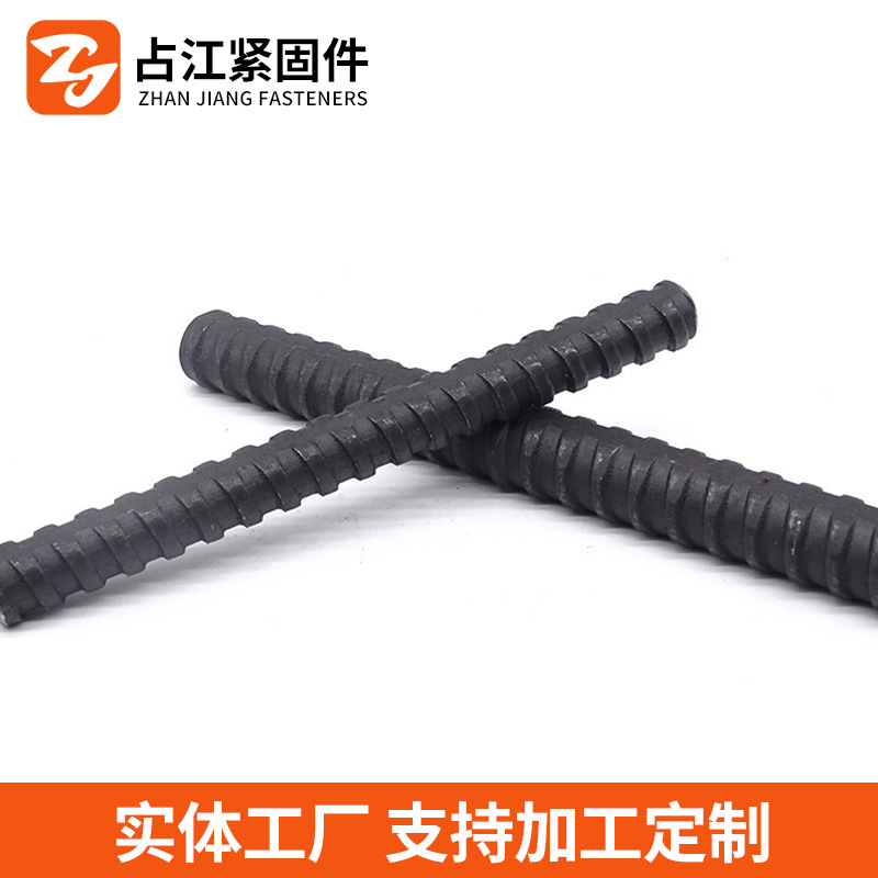 Finely Rolled Threaded Steel Construction Threaded Steel Anti-Float Anchor Rod Bridge Construction Site Steel Fully Threaded Finely Rolled