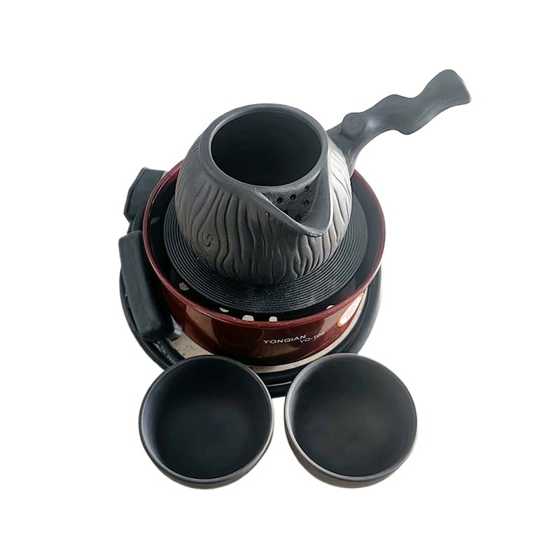 Gansu Canned Tea Brewing Tea Pot Electric Stove Longnan Tianshui Xihewe Ningxia Household Coffee Brewing Electric Stove