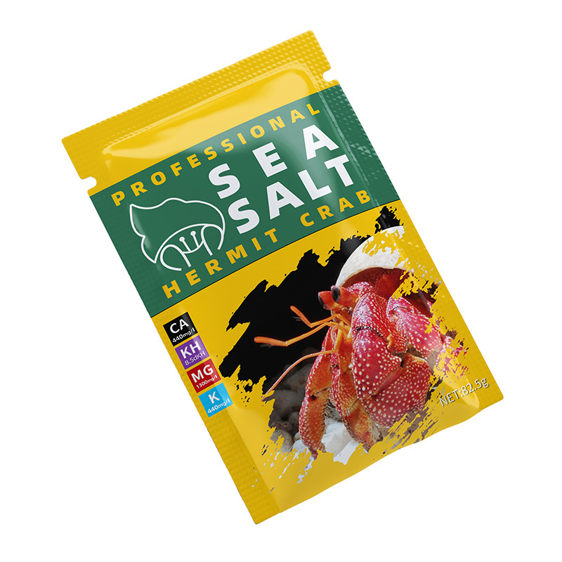 Морская соль для крабов-пустынников, аквариумная соль, соль для жестких кораллов, соль для морских аквариумов, маленькая упаковка