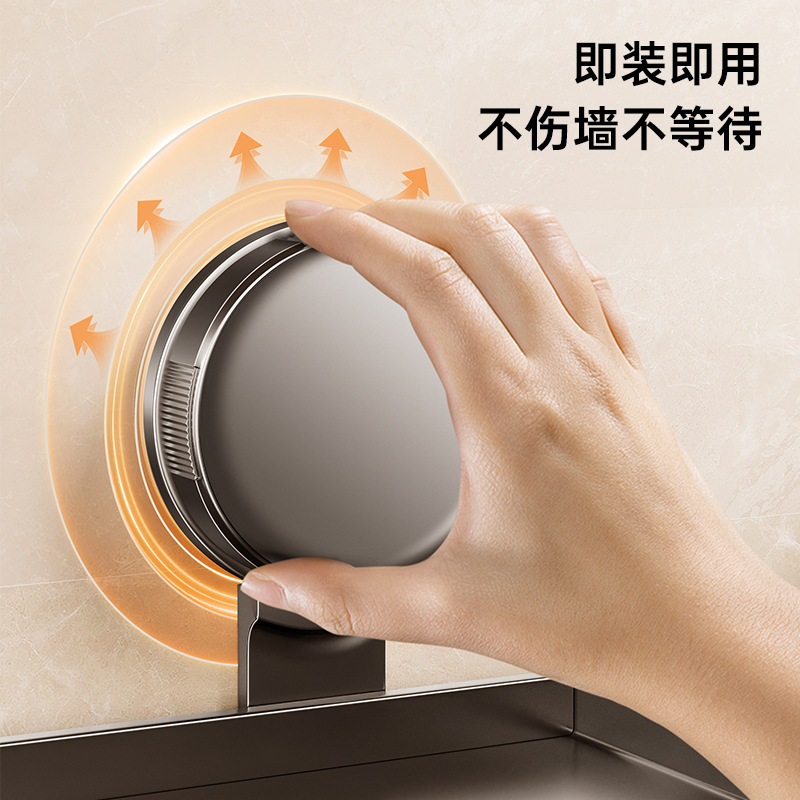 Suction Cup Toilet Tissue Box Wall Hanging Toilet Toilet Toilet Paper Box Roll Paper Toilet Paper Washcloth Rack