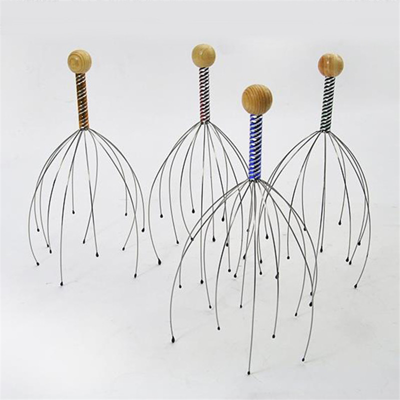 Head Massager scratching head octopus scalp device non-soul extractor artifact extraction Health Care Health Care head therapy