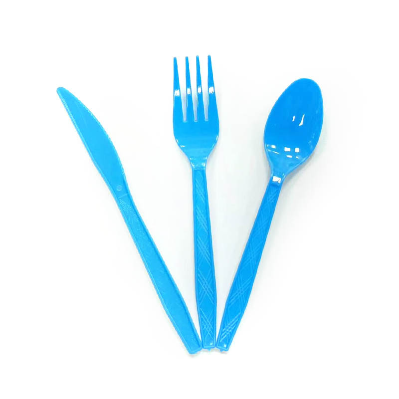 Disposable Knife, Fork and Spoon Plastic Individually Packaged Fruit Fork Wholesale Takeaway Packaged Fork and Spoon Tableware Food Grade