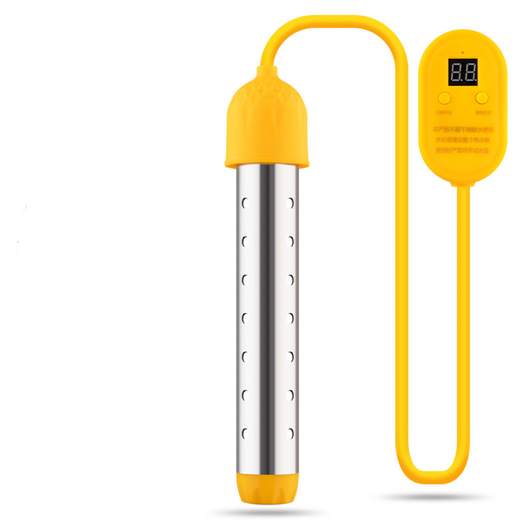 Temperature regulation and constant temperature automatic power-off stainless steel heating pipe heat fast heater water heating rod electric heating rod manufacturers cross border