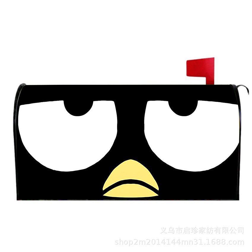 Cross-Border Amazon Best-Selling Outdoor Mailbox Stickers, Mailbox Cloth Printed Mailbox Tube Covers/Mailbox Covers Decorative Mailbox Covers