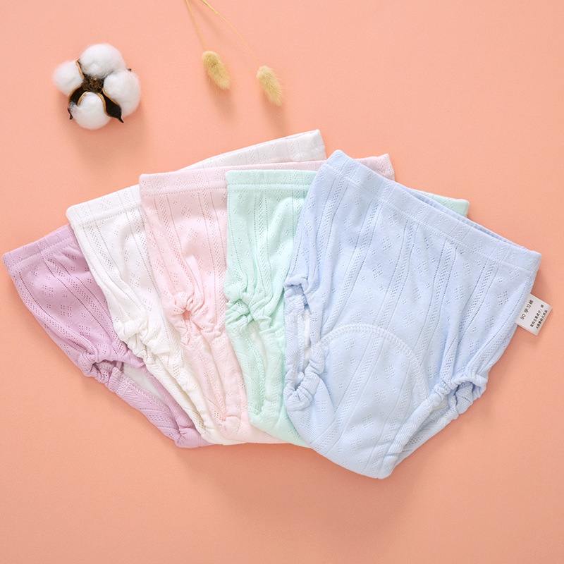 Baby Training Pants Infant Potty Training Underwear Summer Unisex Baby Children's Waterproof Cotton Washable Potty Training Pants