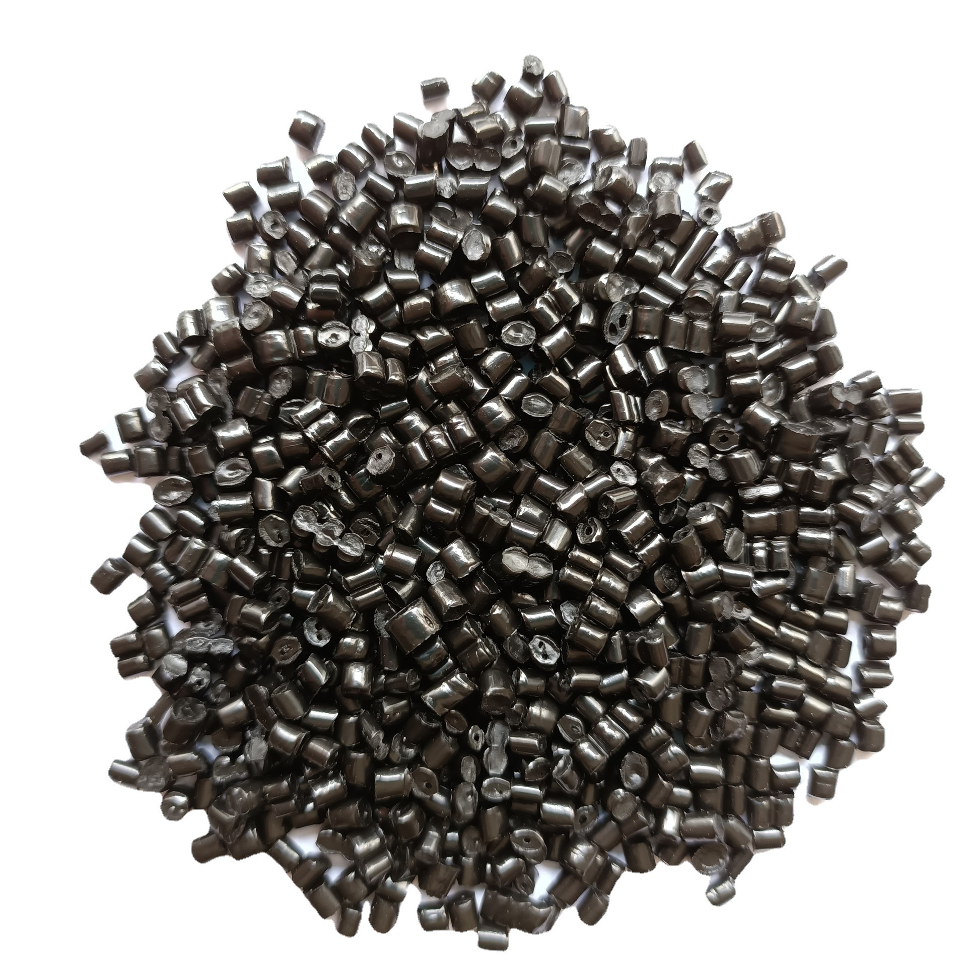 PP Black High-gloss Regeneration Material Black PP High-gloss Particles Polypropylene Black Flap PP Granules