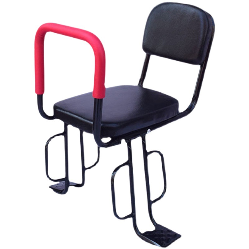 Bicycle Child Seat Rear Electric Vehicle Baby Seat Folding Car Electric Vehicle Child Guardrail Rear Seat