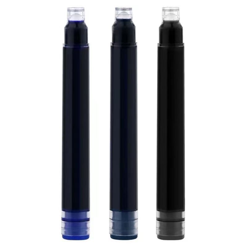 Student fountain pen 2.6 small diameter 3.4 large diameter blue crystal blue pure black red ink blue ink sac ink tube