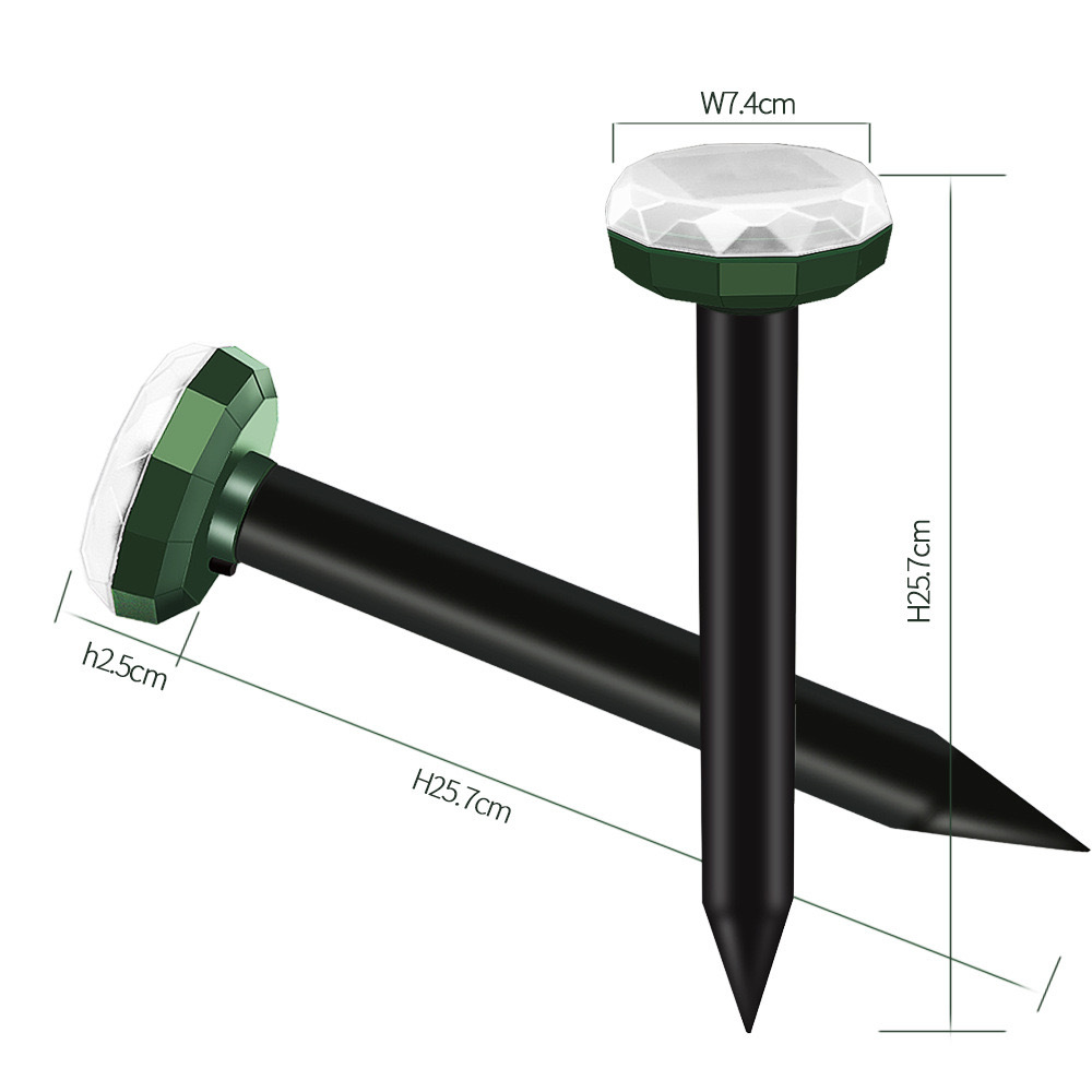 Wholesale solar mouse repeller ultrasonic mouse repeller snake repeller LED Rice Field Manor Farm insect repeller