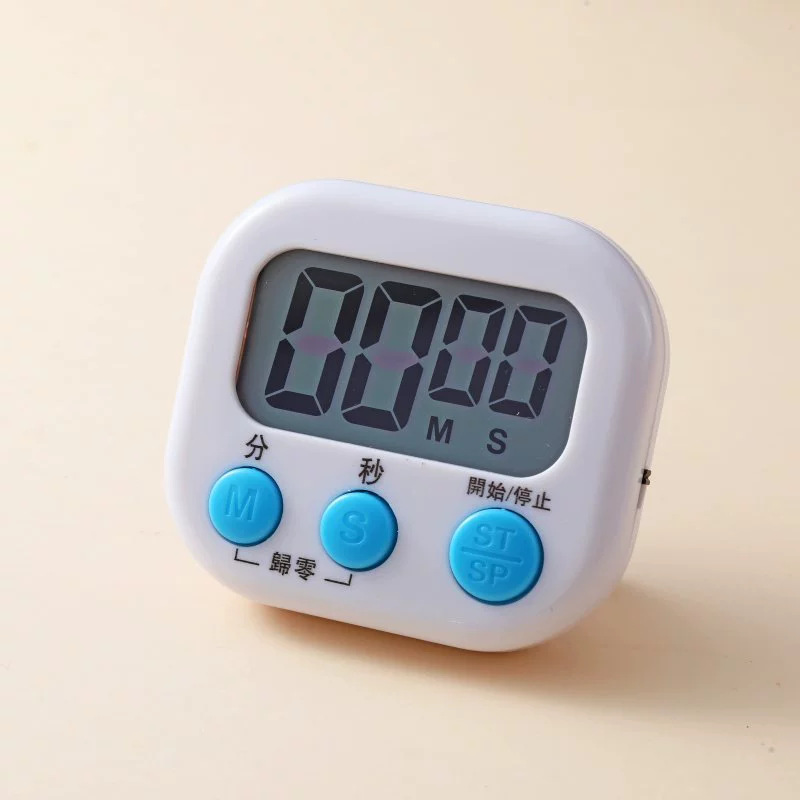 Can stand or magnetic kitchen timer digital display timer problem-making time student learning topic reminder