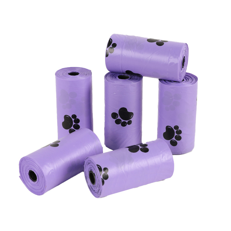 Degradable Pet Poop Picker Bag Thickened Portable Dog Poop Bag EPI Biodegradable Pet Garbage Bag Toilet Picker