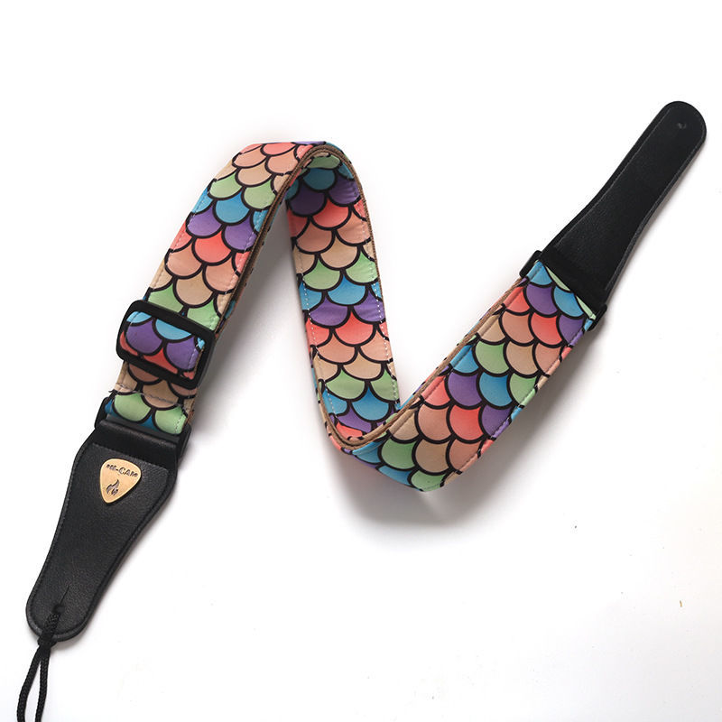 Guitar Strap Cotton Electric Guitar Folk Guitar Strap Electric Bass Strap