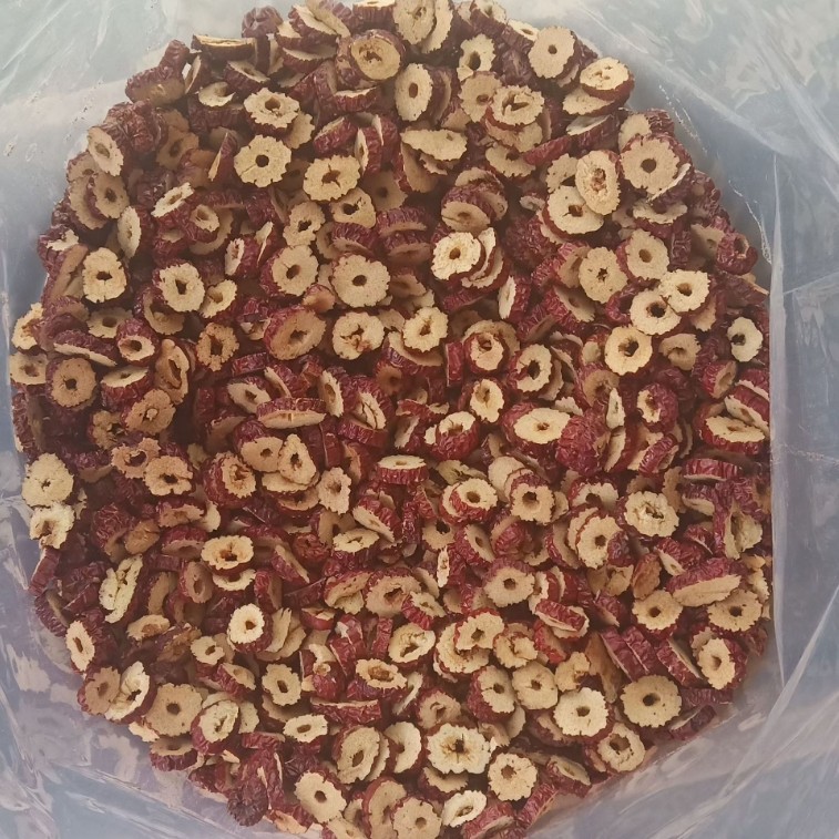 Оптовая продажа колец жужубы Синьцзян, серые кольца жужубы, красные кольца жужубы, ломтики красного жужубы, кольца красного жужубы Роучан, безкосточковые для чая и каши