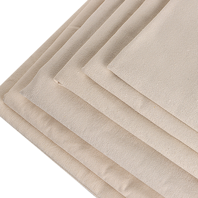 Factory Direct Sales, In-Stock Grs Recycled Cotton Canvas Fabric, Polyester-Cotton Fabric, Raw Fabric, Blended Pocket Fabric