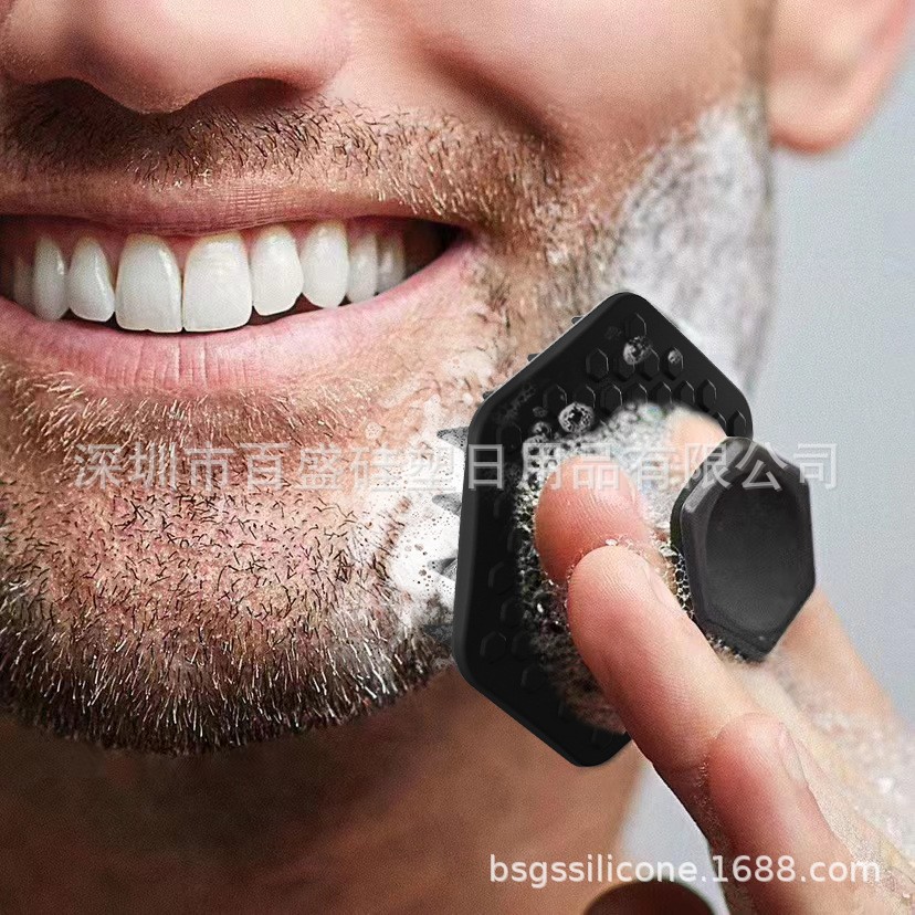 Силиконовая ручная щетка, многофункциональная щетка для очищения для мужчин и женщин, мягкая щетка, массажная подушка для лица от прыщей