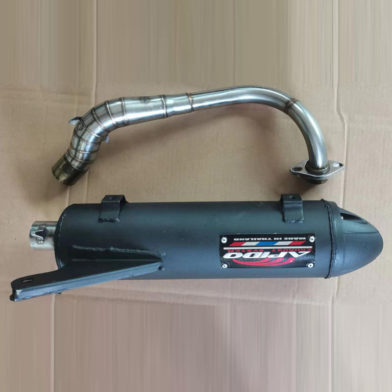 Motorcycle modified scooter Rooster exhaust pipe XRM WAVE MIO 110 125 RAIDER150 Nmax