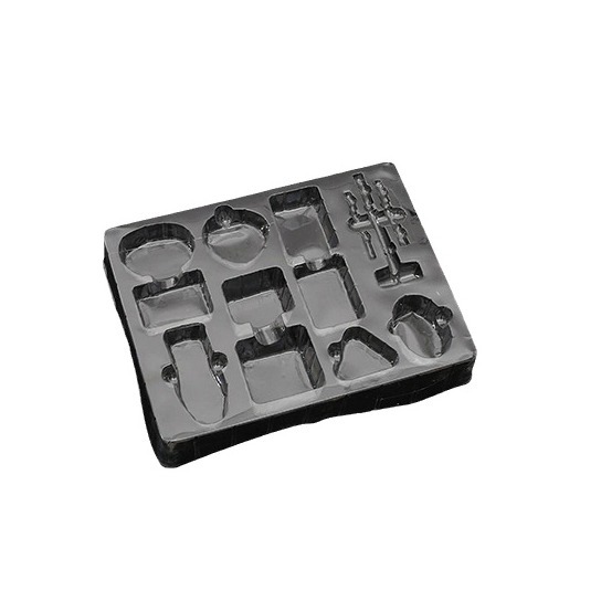 Pet Transparent Blister Tray Food Blister Packaging Tray Pp Blister Tray Ps Flocking Cosmetic Packaging Box