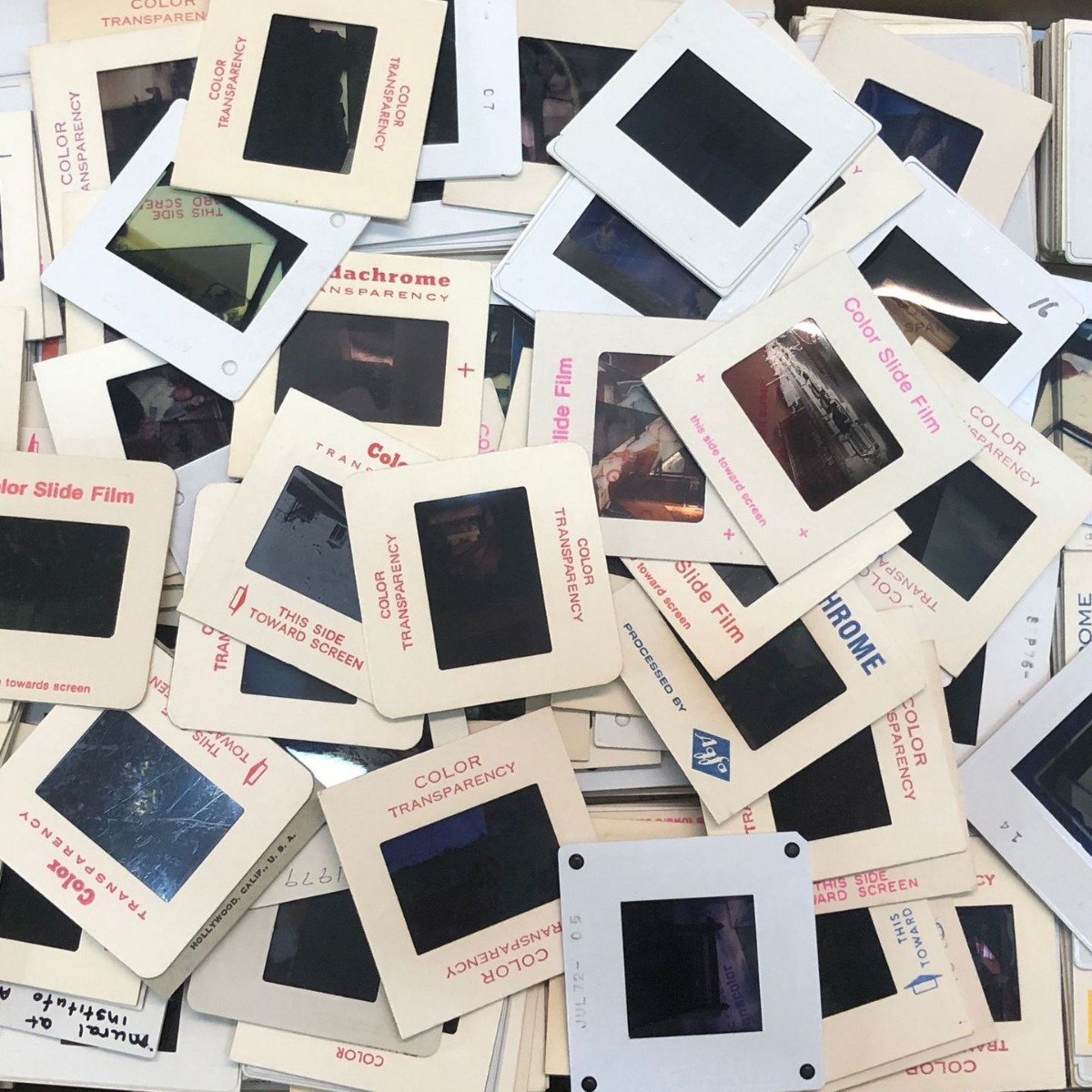 Reversal Slide Original Kodak Chrom Collectible Original Film 135 Film European and American 6070S Antique