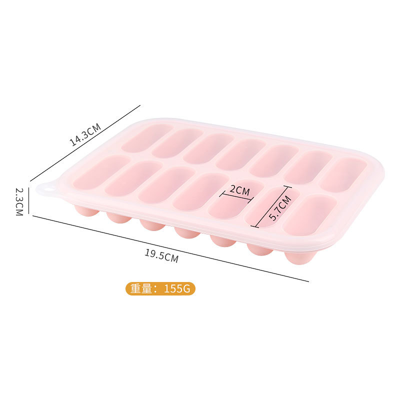 Baking Mold Silicone Sausage Mold DIY Baby Food Mold Hot Dog Sausage Mold 14 Even Sausage Mold