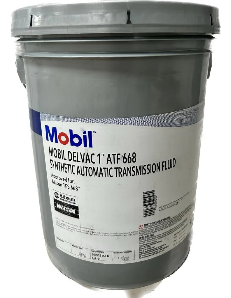 Масло трансмиссионное Mobil Delvac 1 Atf 668 полностью синтетическое
