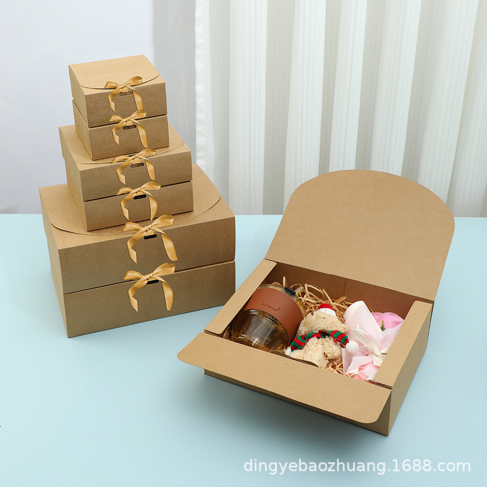 Cross-Border Gift Box Popular Party Gift Decoration Bridesmaid Proposal Box Wedding Decoration Christmas Gift Decoration Packaging Box