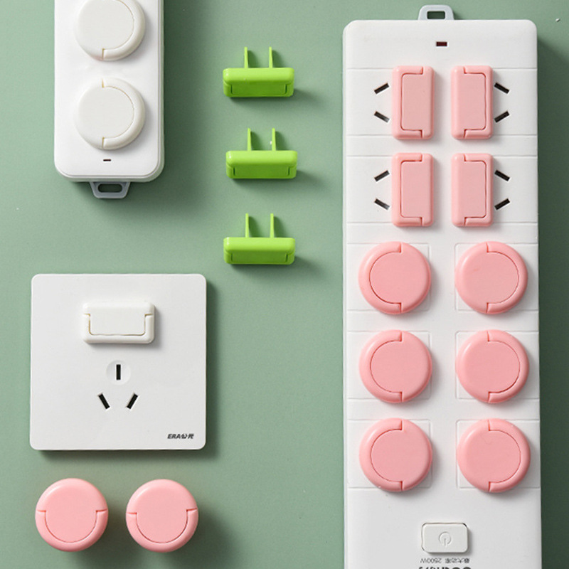 Socket Protective Cover Kids Safety Protective Cover Baby Power Switch with Handle Socket Plug Anti-electric Shock Protective Cover